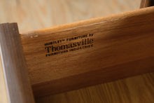 Load image into Gallery viewer, Mid-Century Campaign Style Dresser with Mirror by Huntley for Thomasville
