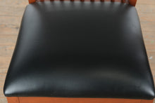Load image into Gallery viewer, Pair of Canal Dover Hill House Collection Amish Counter Height Bar Stools with Real Leather Seats
