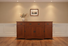 Load image into Gallery viewer, Canal Dover Hill House Solid Cherry Amish Made Sideboard Buffet Cabinet
