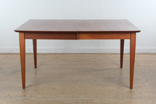 Load image into Gallery viewer, Canal Dover Hill House Amish Cherry Dining Set with 8 Leather Chairs, 2 Leaves and Table Pads
