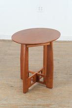 Load image into Gallery viewer, Canal Dover Hill House Collection Cherry Oval Accent Table Amish Made
