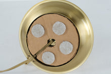 Load image into Gallery viewer, Electric Brass Candle Lamp – Chamberstick Style Accent Light
