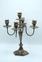 Load image into Gallery viewer, Middletown Silver Co Antique Silverplate 5 Light Candelabra Number 830
