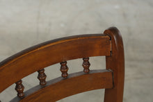 Load image into Gallery viewer, Antique Victorian Cane Seat Side Chair with Turned Legs and Spindle Back
