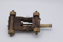 Load image into Gallery viewer, Miniature Decorative Cannon Model – Brass Barrel with Wooden Carriage (Vintage-Style Display Piece)

