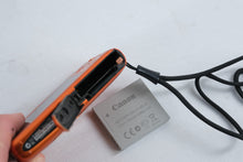 Load image into Gallery viewer, Canon PowerShot SD1400 IS Digital ELPH Orange 14MP Camera Box Tested Working

