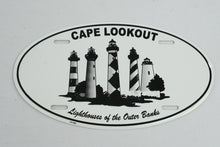 Load image into Gallery viewer, Cape Lookout Lighthouses Outer Banks North Carolina 12 Inch License Plate Sign
