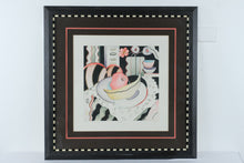 Load image into Gallery viewer, Artisio Espresso Cappuccino Limited Edition Abstract Still Life Prints Set of 2 Framed 37x37
