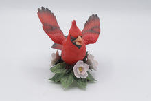 Load image into Gallery viewer, Lenox Cardinal Fine Porcelain Bird Figurine Flowers Original Certificate
