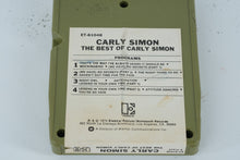 Load image into Gallery viewer, Carly Simon – The Best of Carly Simon (1975) Vintage 8-Track Tape | Elektra ET-81048
