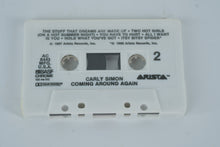 Load image into Gallery viewer, Carly Simon – Coming Around Again (1987 Arista Cassette Tape) BASF Chrome Dolby
