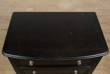 Load image into Gallery viewer, Carlyle Nightstand – B371-93 – Contemporary 3-Drawer, Almost Black Finish
