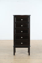 Load image into Gallery viewer, Carlyle Lingerie Chest – Almost Black Finish
