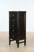 Load image into Gallery viewer, Carlyle Lingerie Chest – Almost Black Finish
