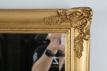 Load image into Gallery viewer, Large Rococo Style Gold Gilt Ornate Wall Mirror, French Revival
