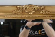 Load image into Gallery viewer, Large Rococo Style Gold Gilt Ornate Wall Mirror, French Revival
