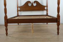Load image into Gallery viewer, Caroline Paige Solid Wood Full Size Canopy Poster Bed with Arched Crown
