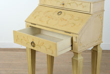 Load image into Gallery viewer, Carolyn Kinder Painted Secretary Desk with Drop Front and Interior Compartments
