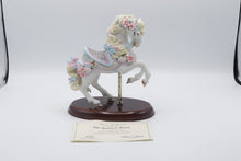 Load image into Gallery viewer, Lenox 1988 The Carousel Horse Porcelain Figurine Charles Oldham with COA
