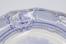 Load image into Gallery viewer, Antique J Holland Carrara Blue Transferware Plates Set 6 England 9 Inch
