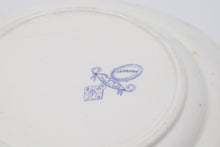 Load image into Gallery viewer, Antique J Holland Carrara Blue Transferware Plates Set 6 England 9 Inch

