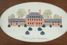 Load image into Gallery viewer, Carter’s Grove Plantation Needlepoint Serving Tray
