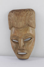 Load image into Gallery viewer, Carved African Wall Hanging Mask - 7 x 12
