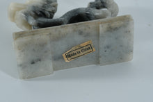 Load image into Gallery viewer, Hand-Carved Soapstone Dragon Sculpture – Chinese Mythical Creature Figurine on Base (3.5”)
