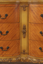 Load image into Gallery viewer, Carved French Satinwood Dresser
