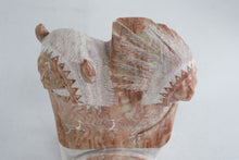 Load image into Gallery viewer, Brian Begay Native American Soapstone Sculpture Double Bust Kokopelli 12.5 Inch
