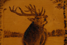 Load image into Gallery viewer, Carved Red Deer Plate - Black Forest
