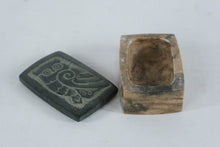 Load image into Gallery viewer, Carved Soapstone Owl Trinket Box Stone Jewelry Box With Lid

