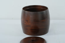 Load image into Gallery viewer, Carved Wooden Lidded Container - Rosario Woodturning - Puerto Rico
