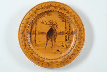 Load image into Gallery viewer, Carved Red Deer Plate - Black Forest
