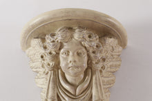 Load image into Gallery viewer, Carved Cherub Wall Sconce
