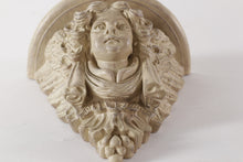 Load image into Gallery viewer, Carved Cherub Wall Sconce
