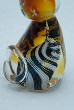 Load image into Gallery viewer, Hand-Blown Art Glass Cat Figurine
