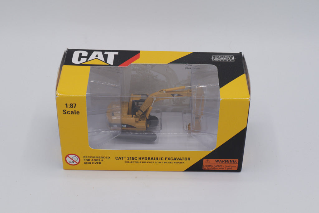 Norscot CAT 315C Hydraulic Excavator 1:87 Scale Die-Cast Model #55107 (2007)