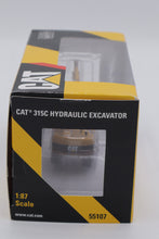 Load image into Gallery viewer, Norscot CAT 315C Hydraulic Excavator 1:87 Scale Die-Cast Model #55107 (2007)
