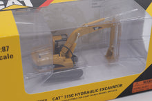 Load image into Gallery viewer, Norscot CAT 315C Hydraulic Excavator 1:87 Scale Die-Cast Model #55107 (2007)
