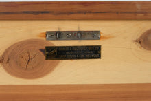 Load image into Gallery viewer, Solid Cedar Blanket Chest with Lock and Side Handles

