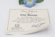 Load image into Gallery viewer, Lenox Cedar Waxwing Fine Porcelain Bird Figurine Morning Glory Certificate
