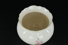 Load image into Gallery viewer, Donegal Parian China Floral Vase • Scalloped Rim • Ireland • 6" Round x 4.5" Tall
