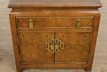 Load image into Gallery viewer, Century Furniture Chin Hua Nightstands by Raymond K. Sobota – Pair with Glass Tops
