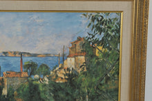 Load image into Gallery viewer, Paul Cezanne L Estaque Landscape Canvas Reproduction Framed 1996
