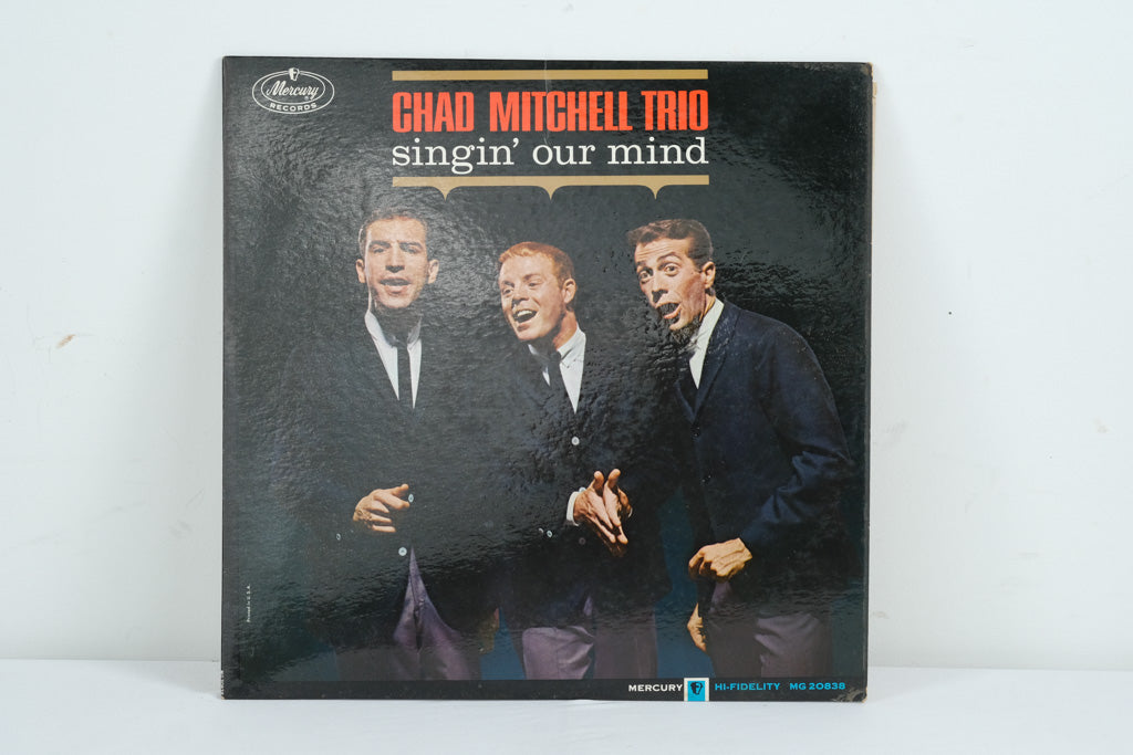 Chad Mitchell Trio Singin Our Mind Vinyl Record – Craze Furniture