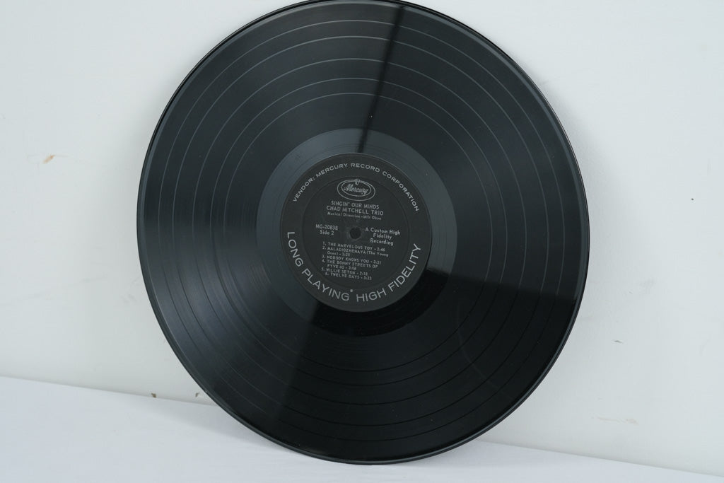 Chad Mitchell Trio Singin Our Mind Vinyl Record – Craze Furniture