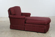 Load image into Gallery viewer, Park Place Furniture Burgundy Upholstered Chaise Lounge

