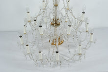 Load image into Gallery viewer, The Cavendish Manor Crystal Chandelier – 12-Light – 30&quot; Round x 26.5&quot; Tall
