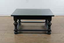 Load image into Gallery viewer, Flexsteel Charcoal Square Coffee Table 40 Inch Wood Cocktail Table
